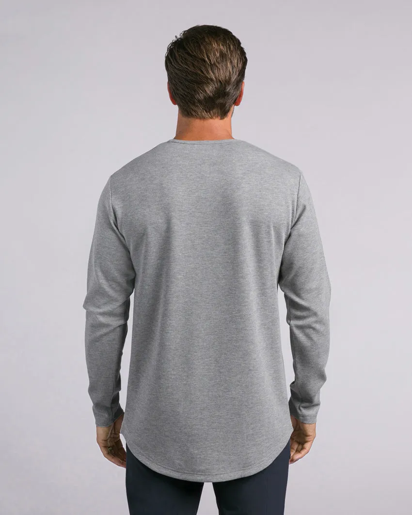 Thermal Drop-Cut Long Sleeve