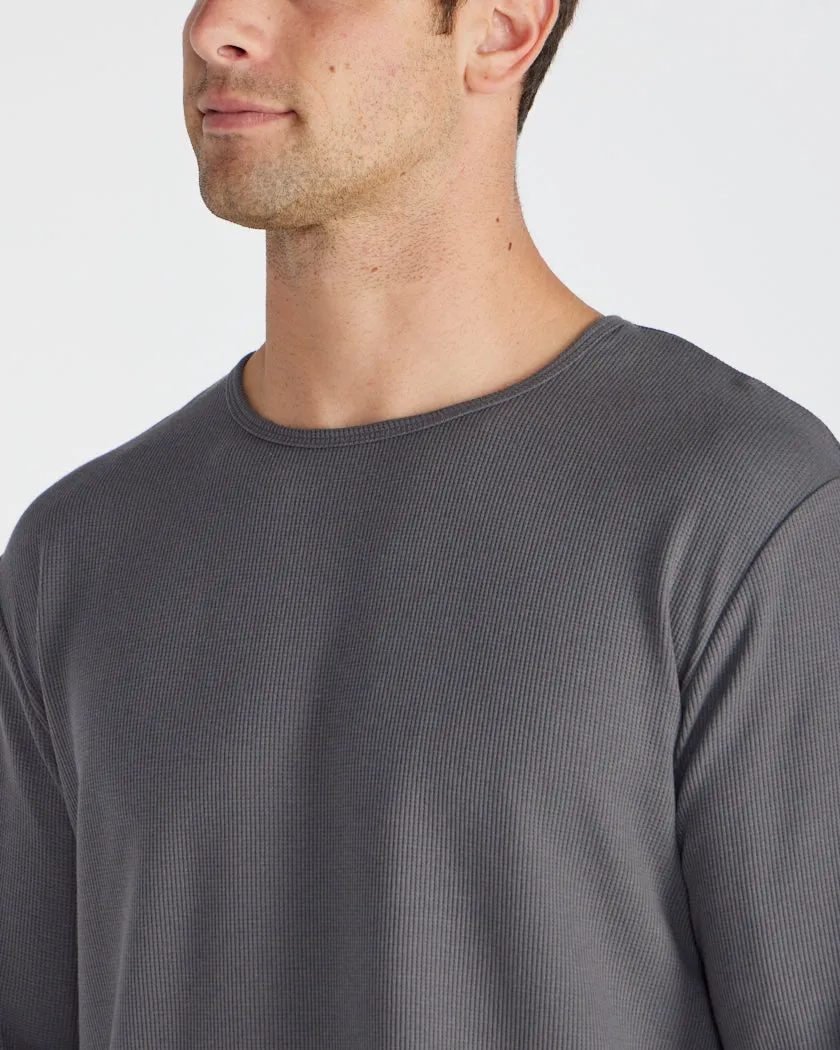 Thermal Drop-Cut Long Sleeve