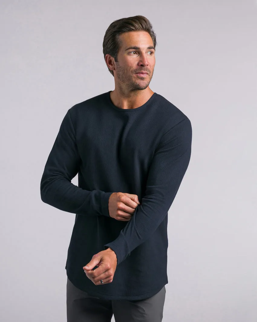 Thermal Drop-Cut Long Sleeve