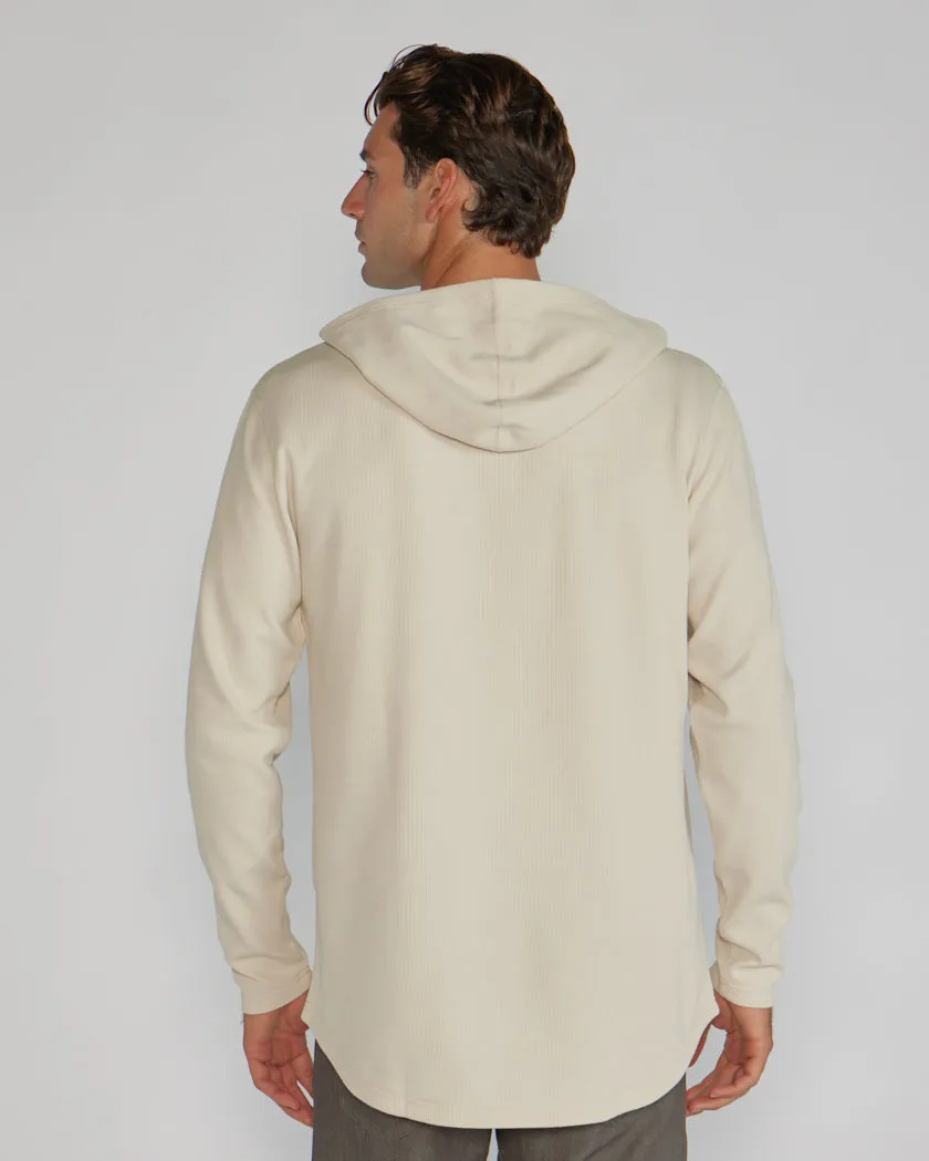 Thermal Hooded Drop-Cut Long Sleeve - Winter Layering Kit