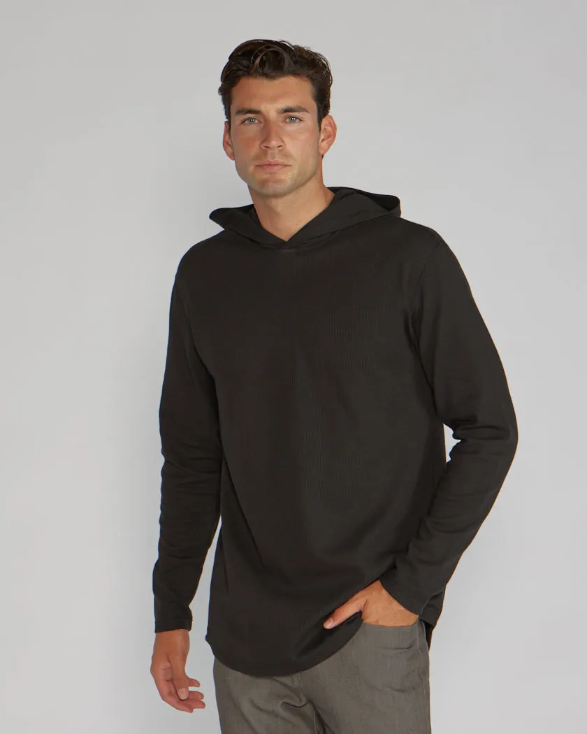 Thermal Hooded Drop-Cut Long Sleeve - Winter Layering Kit