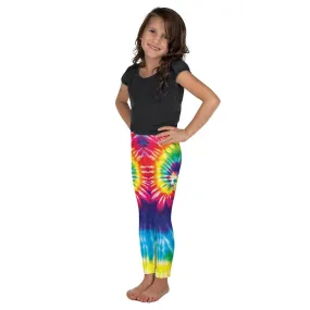 Tie Dye Swirl Kid's Leggings