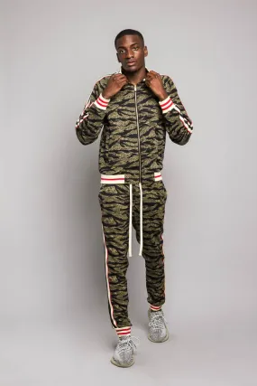 Tiger Camo Track Suit Set