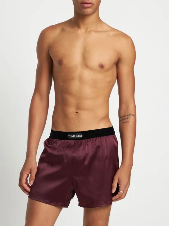 Tom Ford   Silk satin boxer briefs 