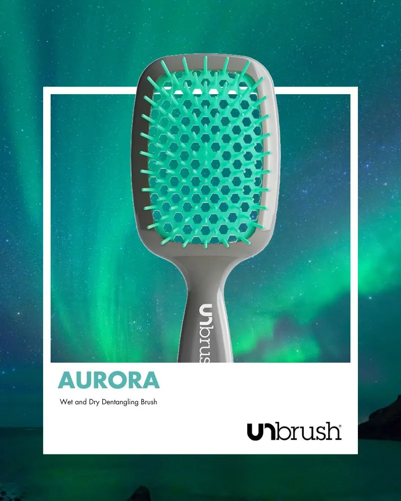 UNbrush Detangling Hair Brush - Aurora