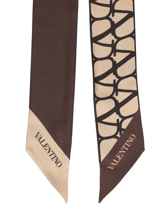 Valentino Garavani   Iconographe Bandeau twill foulard 