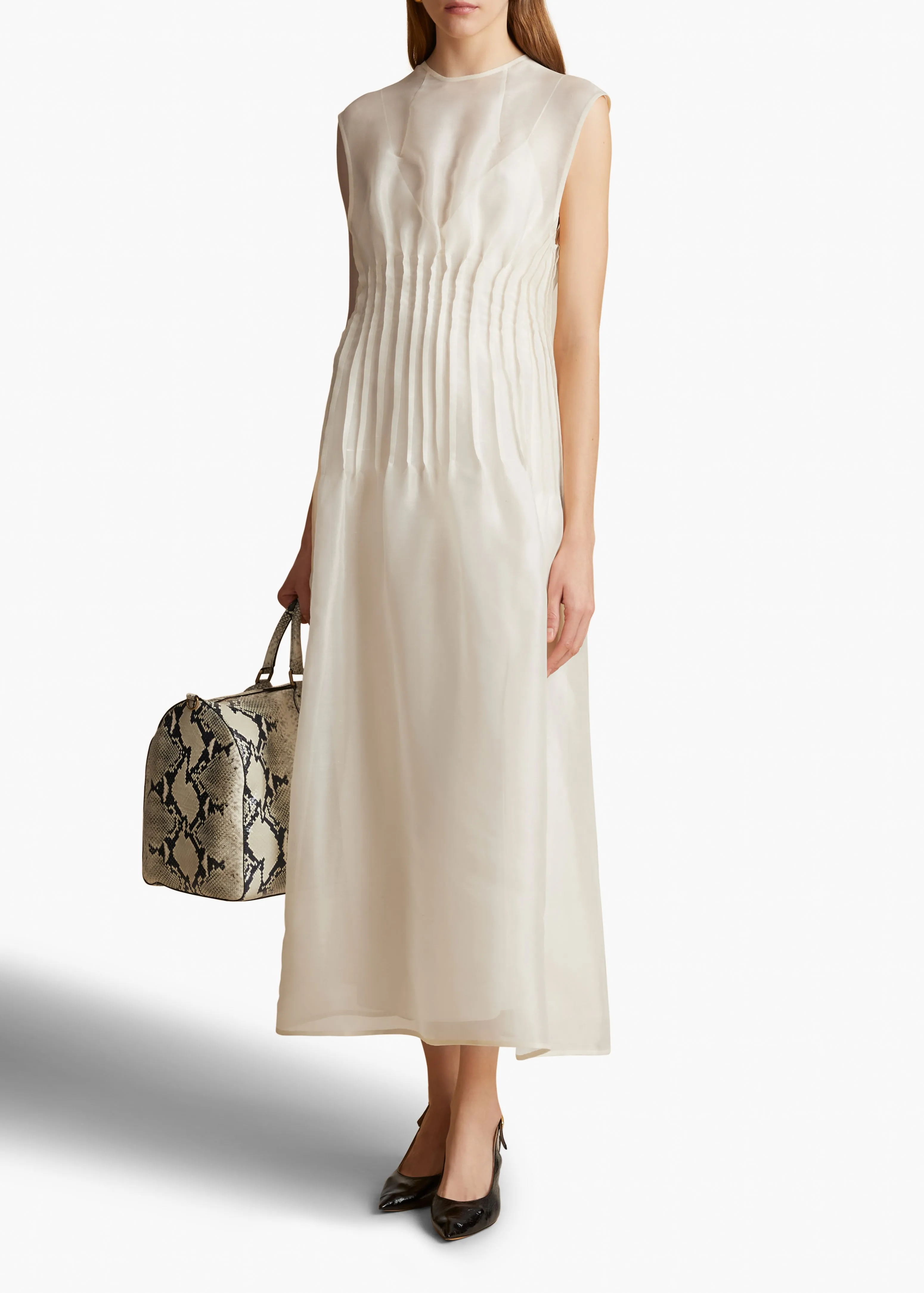 Wes Dress in Bone