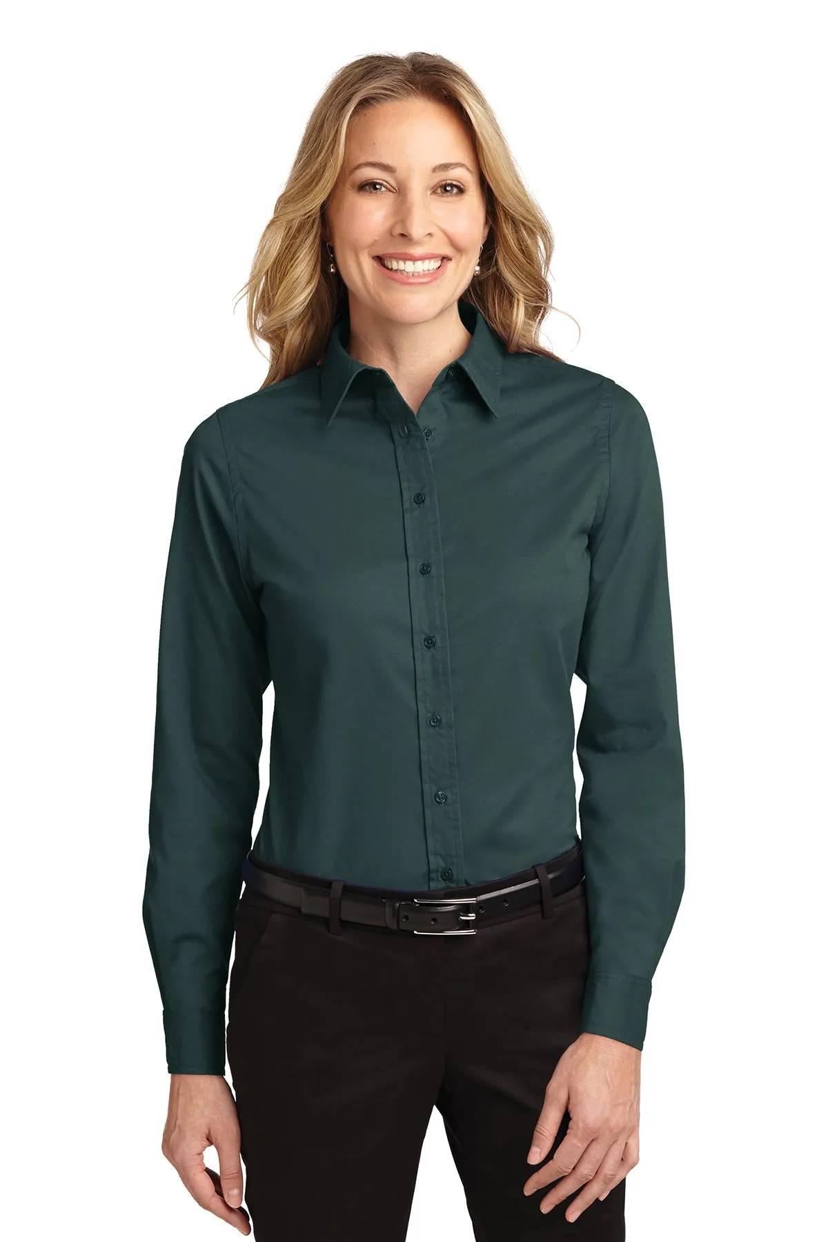 Womens Port Authority® Long Sleeve Easy Care Shirt L608