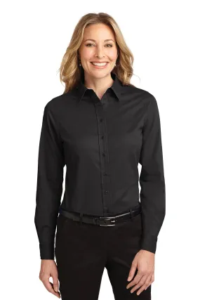 Womens Port Authority® Long Sleeve Easy Care Shirt L608