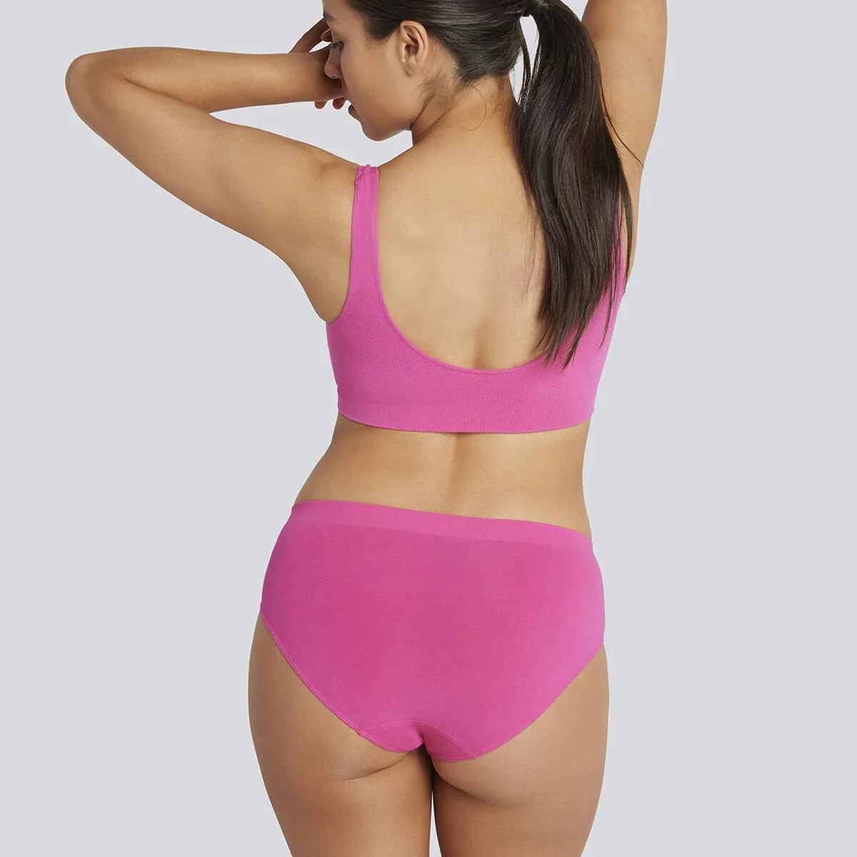 Women's SmoothFit Bikini Brief - Candy Pink