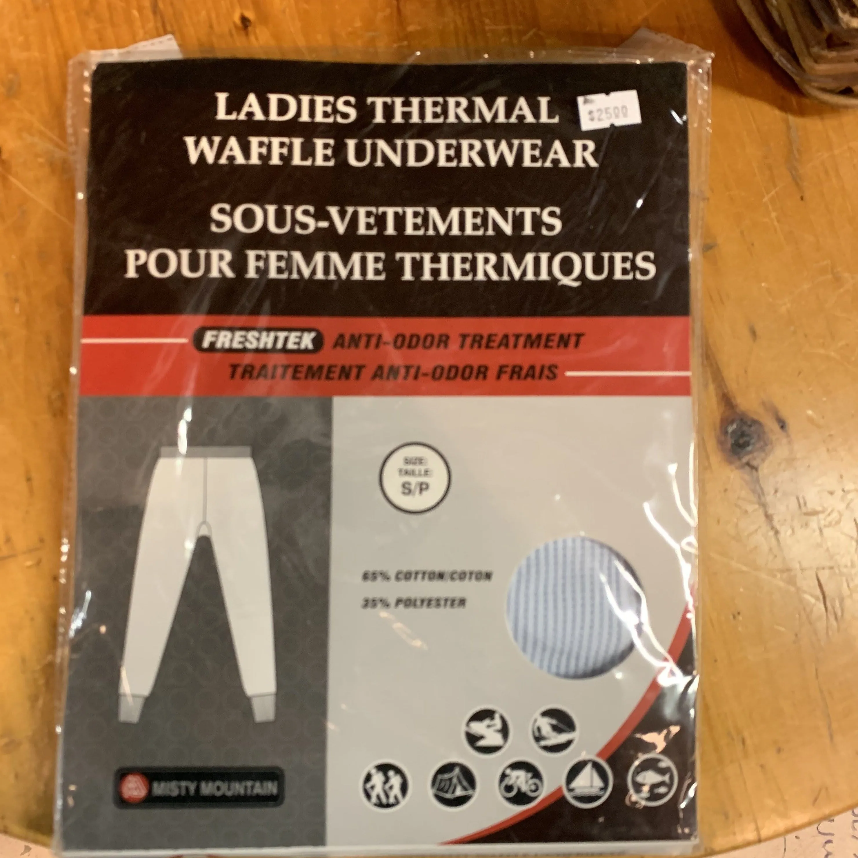 World Famous Ladies Thermal Underwear