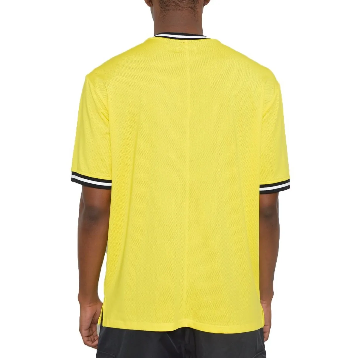 Yellow Micromesh Tee