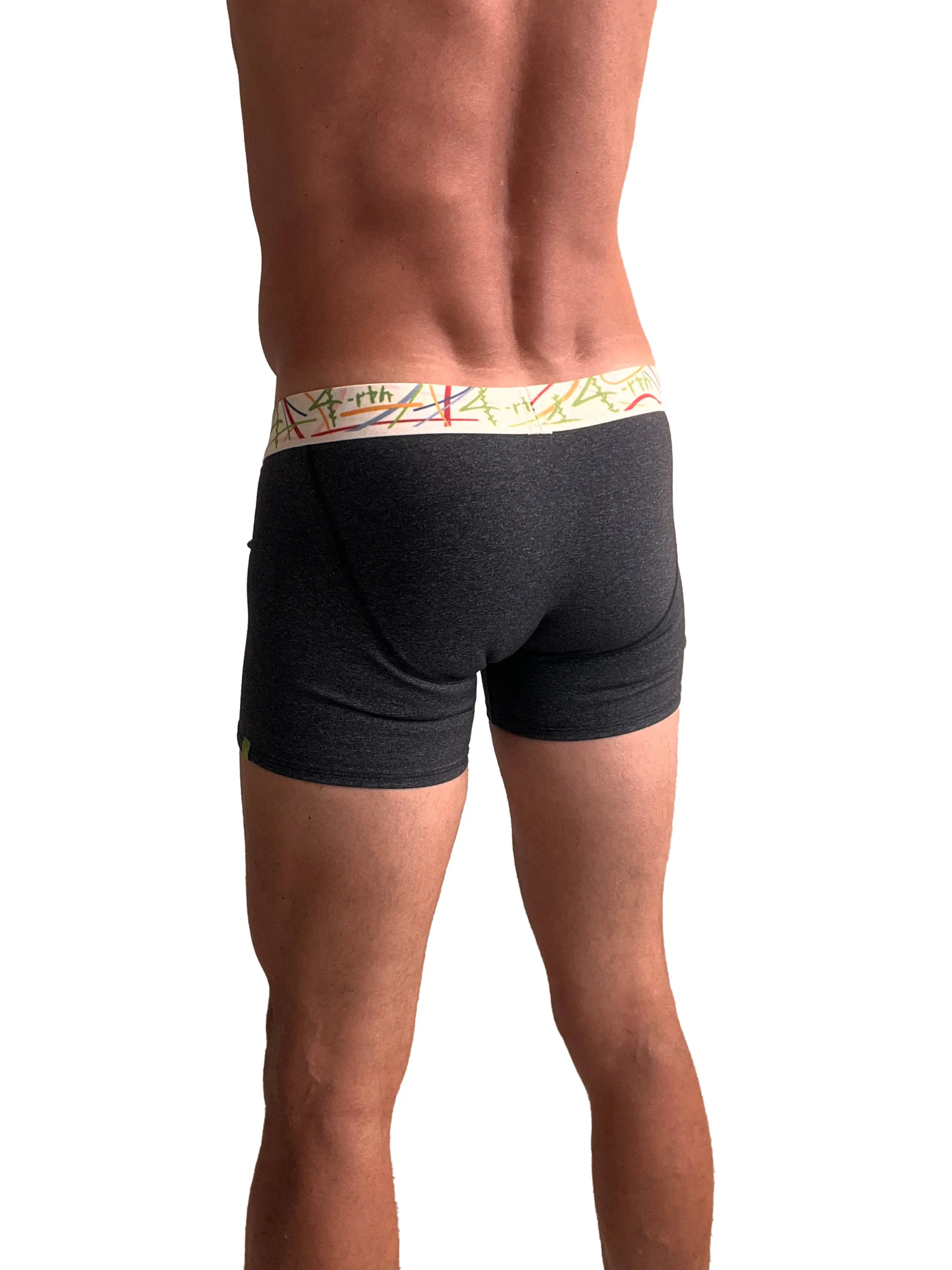 Zen Boxer Brief (Charcoal Grey)